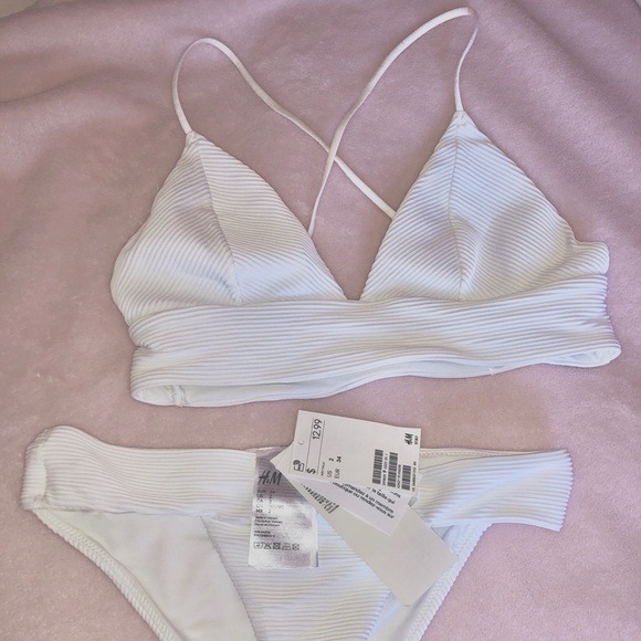 H&M Other - h&m white bikini set